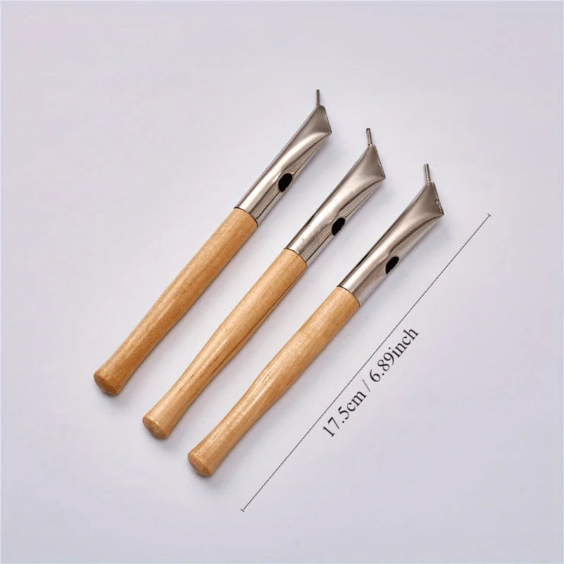 3-Piece Stainless Steel Clay Sculpture & Batik Wax Tool Set Sculpting Tool Set Axl