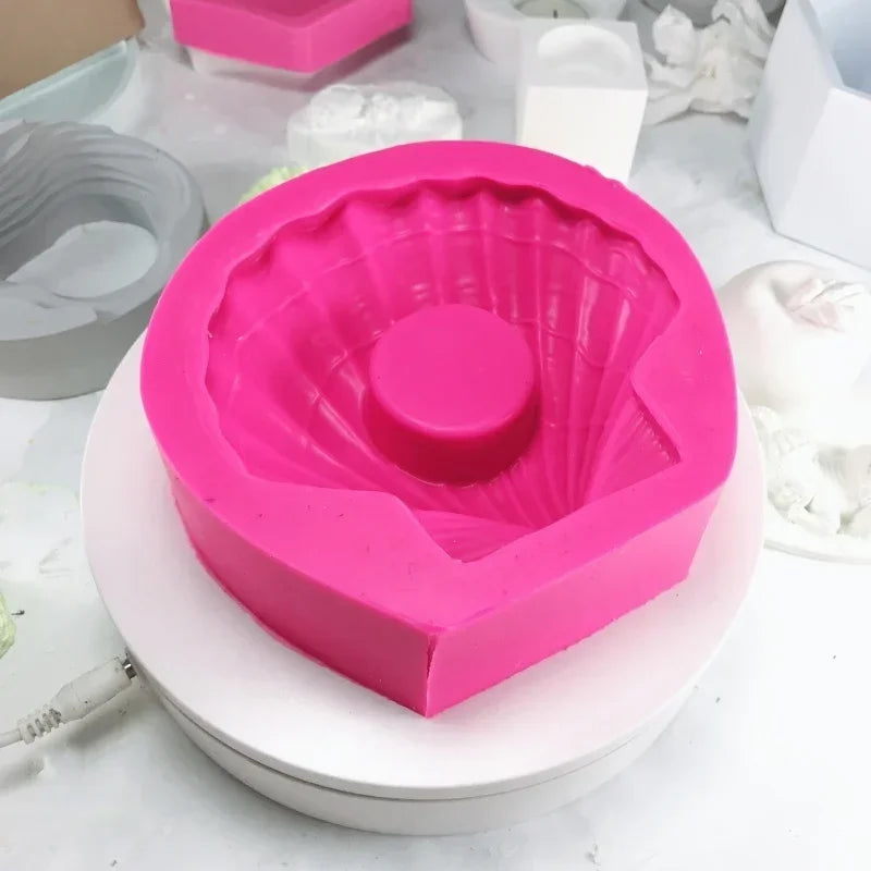 Shell Silicone Mold – DIY Candle, Soap, Cake & Craft Mould Silicone Craft Mold Axl