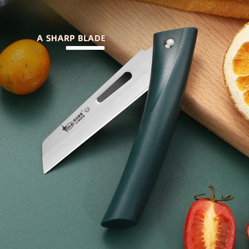 Stainless Steel Folding Paring Knife – Portable Fruit Knife Folding Paring Knife Axl