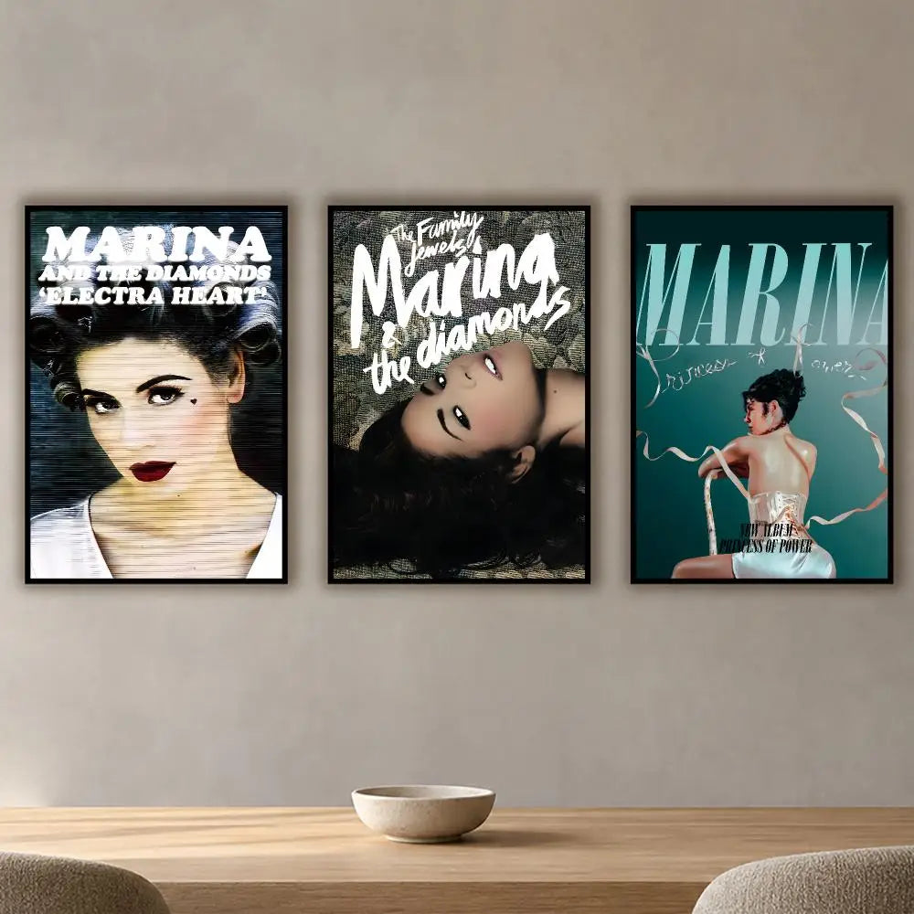 MARINA HD Waterproof Wall Poster Stickers – Décor & Gifts Wall Poster Sticker Axl