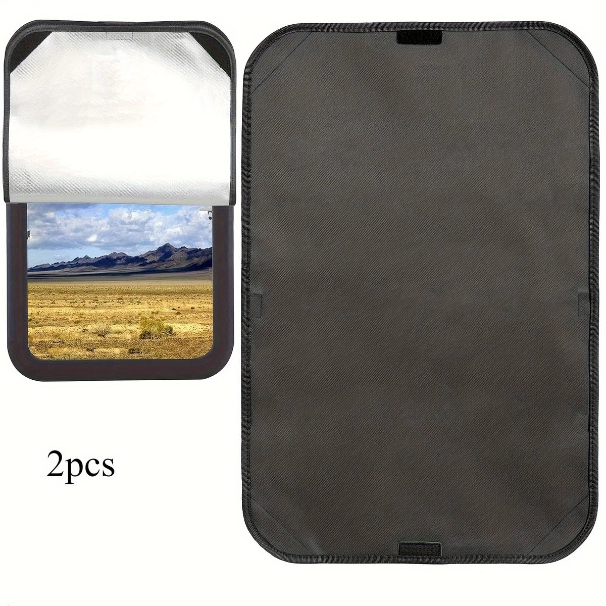 RV Door Window Shade Cover – Camper Privacy Sun Screen RV Window Shade Axl 16 25inch