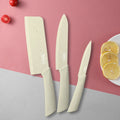 3-Piece Kitchen Knife Set – Stainless Steel Chef & Fruit Knives Kitchen Knife Set Axl cream