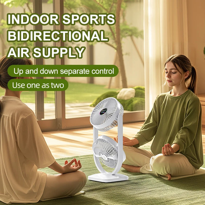 USB Desktop Mini Fan – Portable Rotatable Electric Fan USB Desktop Fan Axl