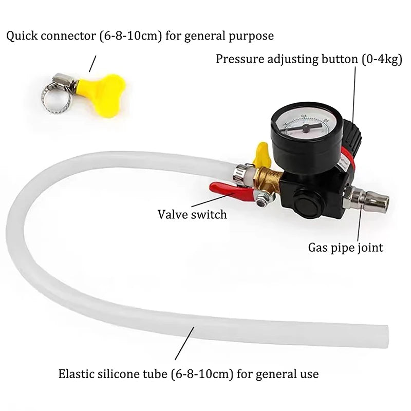 Radiator Pressure Tester | Car Cooling System Leak Detector Radiator Pressure Tester Axl