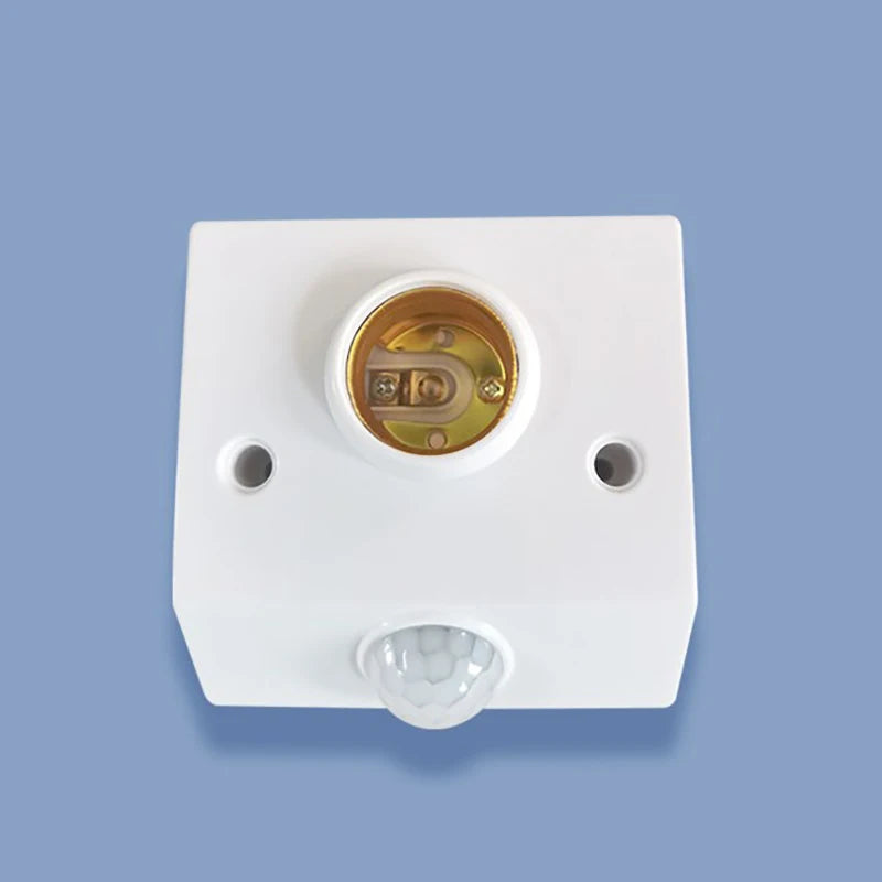 E27 PIR Motion Sensor Lamp Holder – Auto IR Socket AC85-265V Motion Sensor Socket Axl