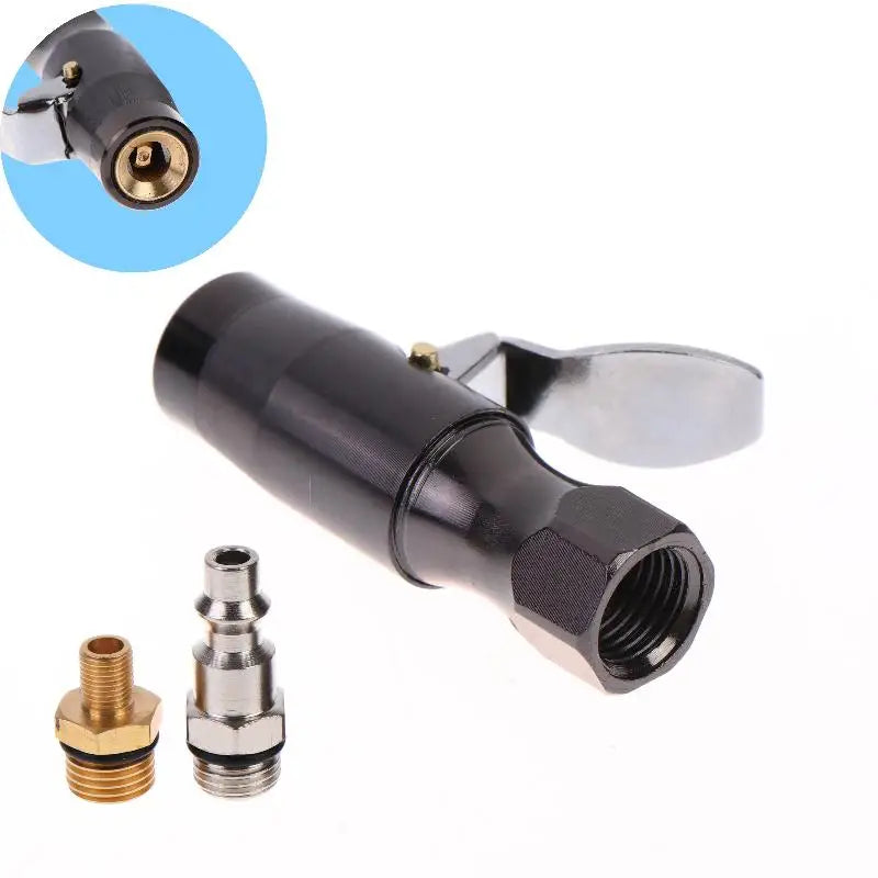 200PSI Dual Jaw Lock Air Chuck for Schrader Valve | Car & Bike Air Chuck Tool Axl