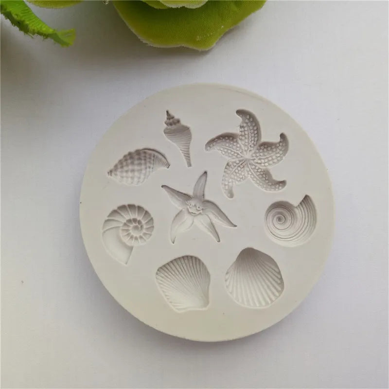 Ocean Seashell Conch Silicone Mold – Chocolate & Cake Baking Silicone Baking Mold Axl