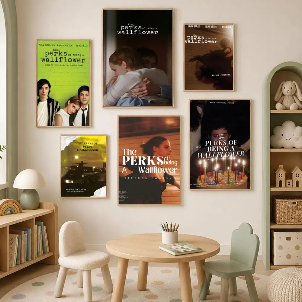 Perks of Being a Wallflower Poster – HD Self-Stick PVC Art Wall Art Poster Axl