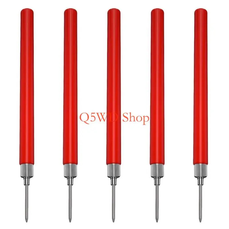 5-Pack Multimeter Test Probes – 2mm Tips, 4mm Banana Connectors Multimeter Test Probes Axl Long Red CN