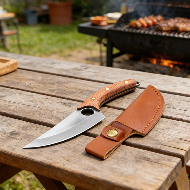 JYi 3.3" Fixed Blade Knife – EDC Camping & Hunting Knife Fixed Blade Knife Axl