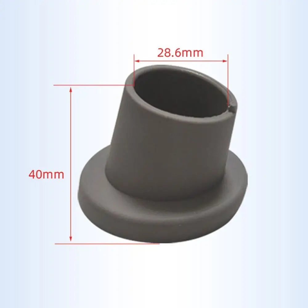 Rubber Replacement Feet for Shower Chair & Bath Seat – 1-1/8" ID Shower Chair Accessory Axl