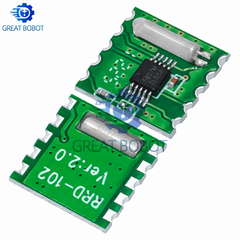 RDA5807M FM Stereo Radio Module for Arduino – RRD-102V2.0 FM Radio Module Axl