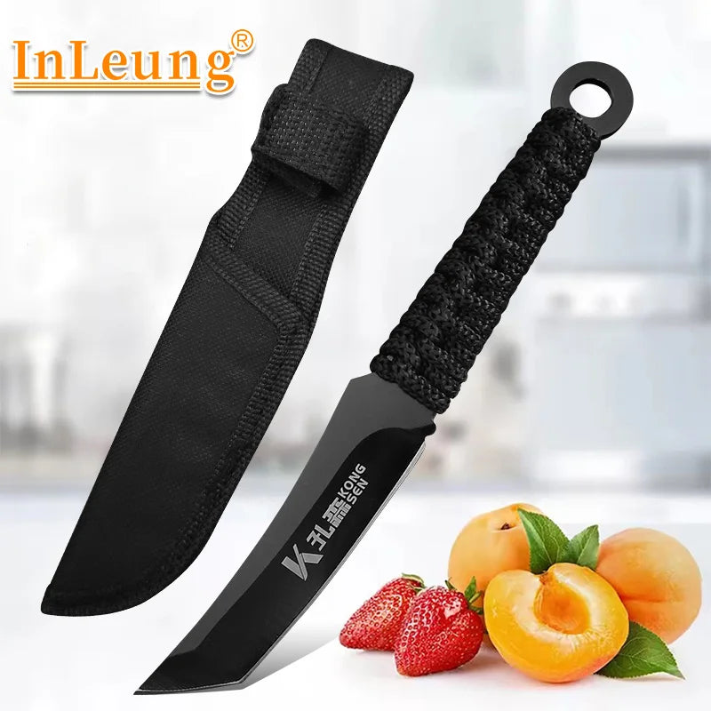 InLeung Hand-Forged Boning Cleaver Chef Knife – Stainless Steel Chef Kitchen Knife Axl