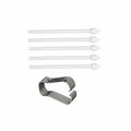 Samsung Galaxy Tab S Pen Replacement Tips 5-Pack – S6 S7 S8 Stylus Pen Tips Axl White