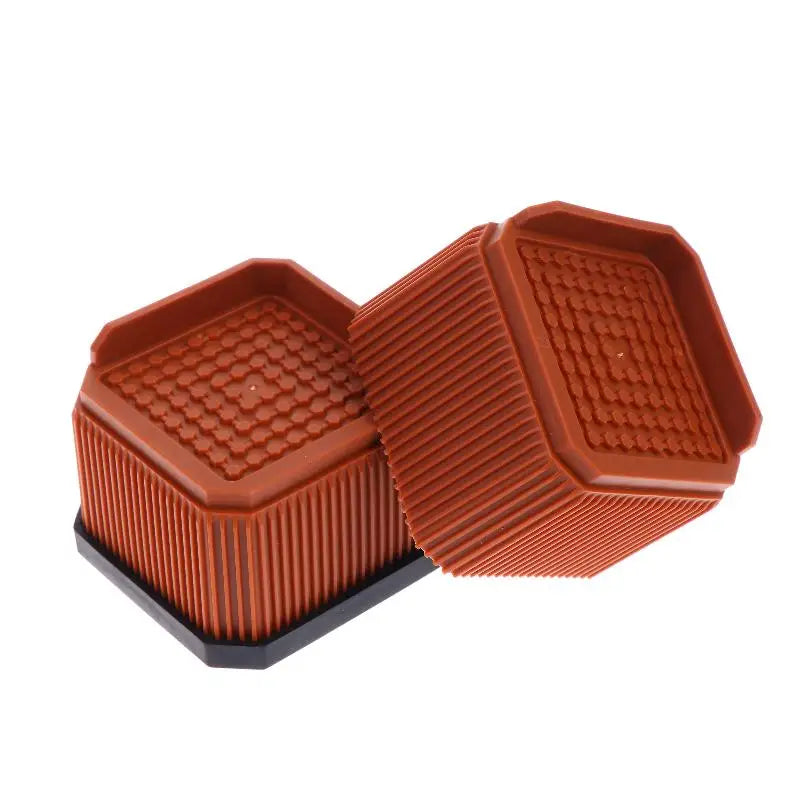 Heavy-Duty Adjustable Furniture Risers – Bed & Sofa Leg Lifters Furniture Risers Axl