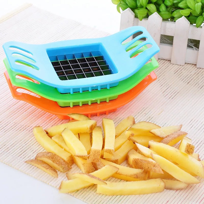 Stainless Steel Potato Fries Cutter & Vegetable Slicer Tool Vegetable Slicer Axl