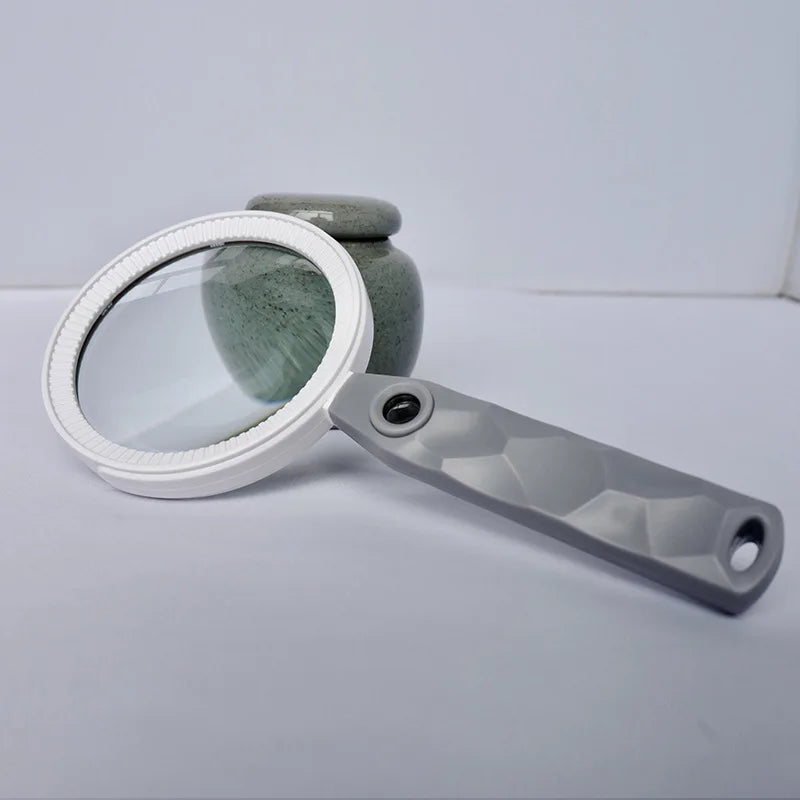 Handheld Massage Handle with Optional Magnifying Glass Massage Handle Axl