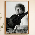Ed Sheeran Album Poster – Self-Adhesive Waterproof Wall Art Decorative Wall Poster Axl White11 60X90cmNoframe