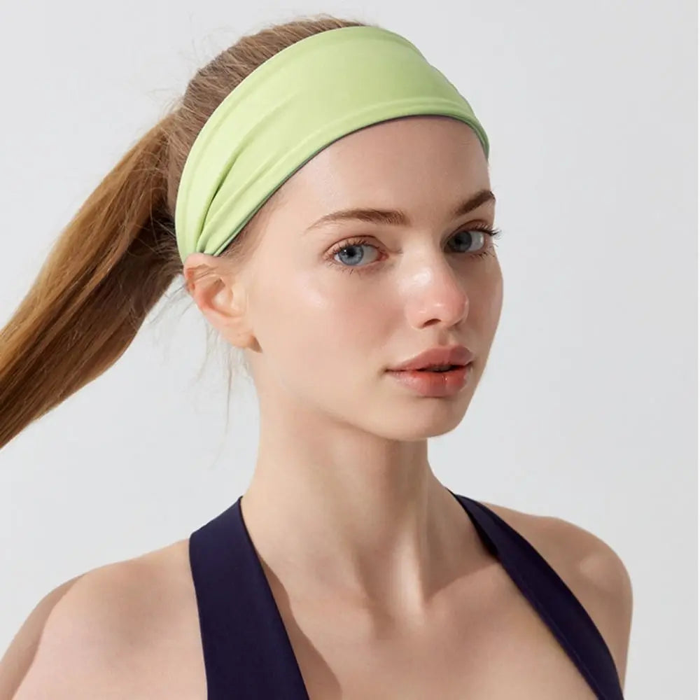 Women's Quick-Dry Moisture-Wicking Workout Headband Stretchy Sports Headband Axl