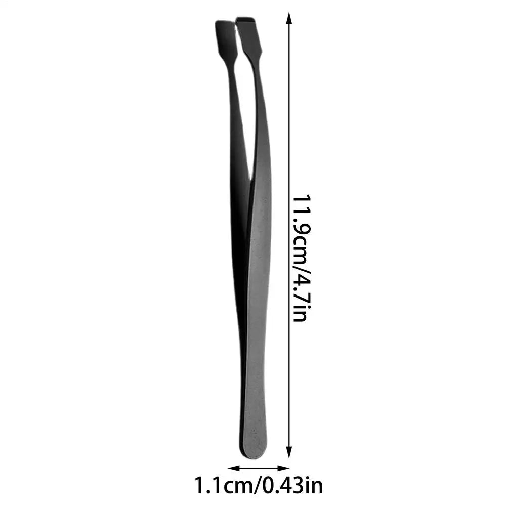 Non-Slip Eyelash Cluster Applicator Tweezers | Lash Tool Eyelash Applicator Tool Axl Black
