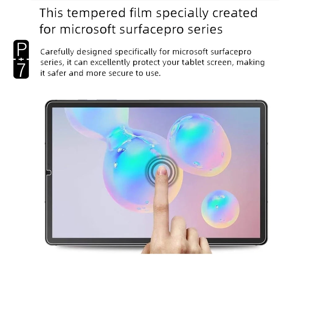 2-Pack Tempered Glass Screen Protector – Samsung Galaxy Tab S6 Lite Tablet Screen Protector Axl