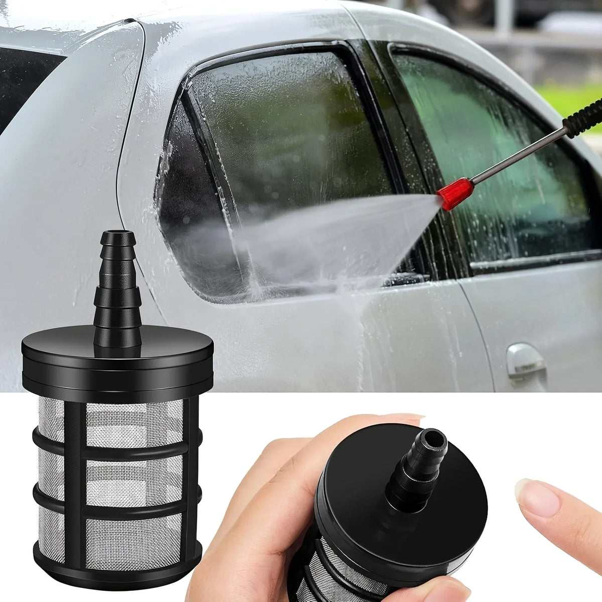 Stainless Steel Hose Sediment Filter – Water Inlet Screen Hose Sediment Filter Axl