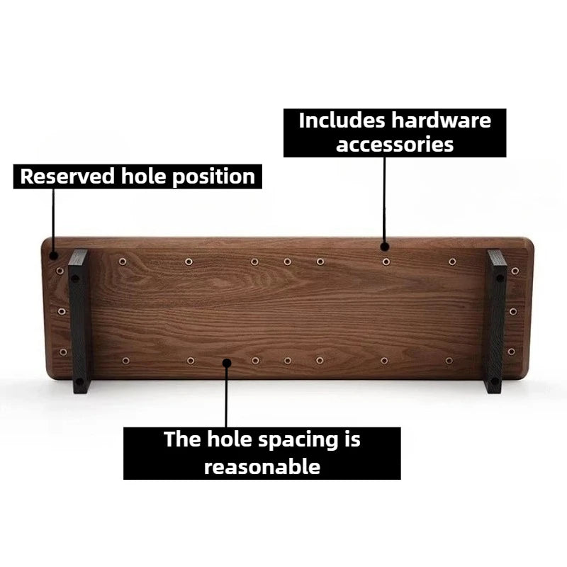 Solid Ash Wood Monitor Riser & Desktop Storage Rack Monitor Riser Rack Axl