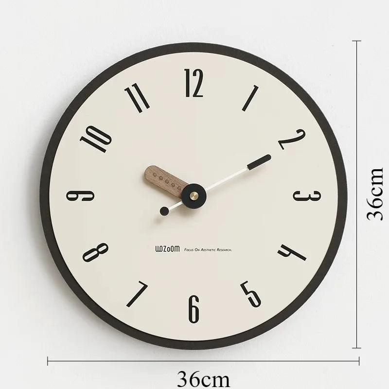 Modern Silent Wall Clock – Minimalist Acrylic Art Decor 36cm Decorative Wall Clock Axl