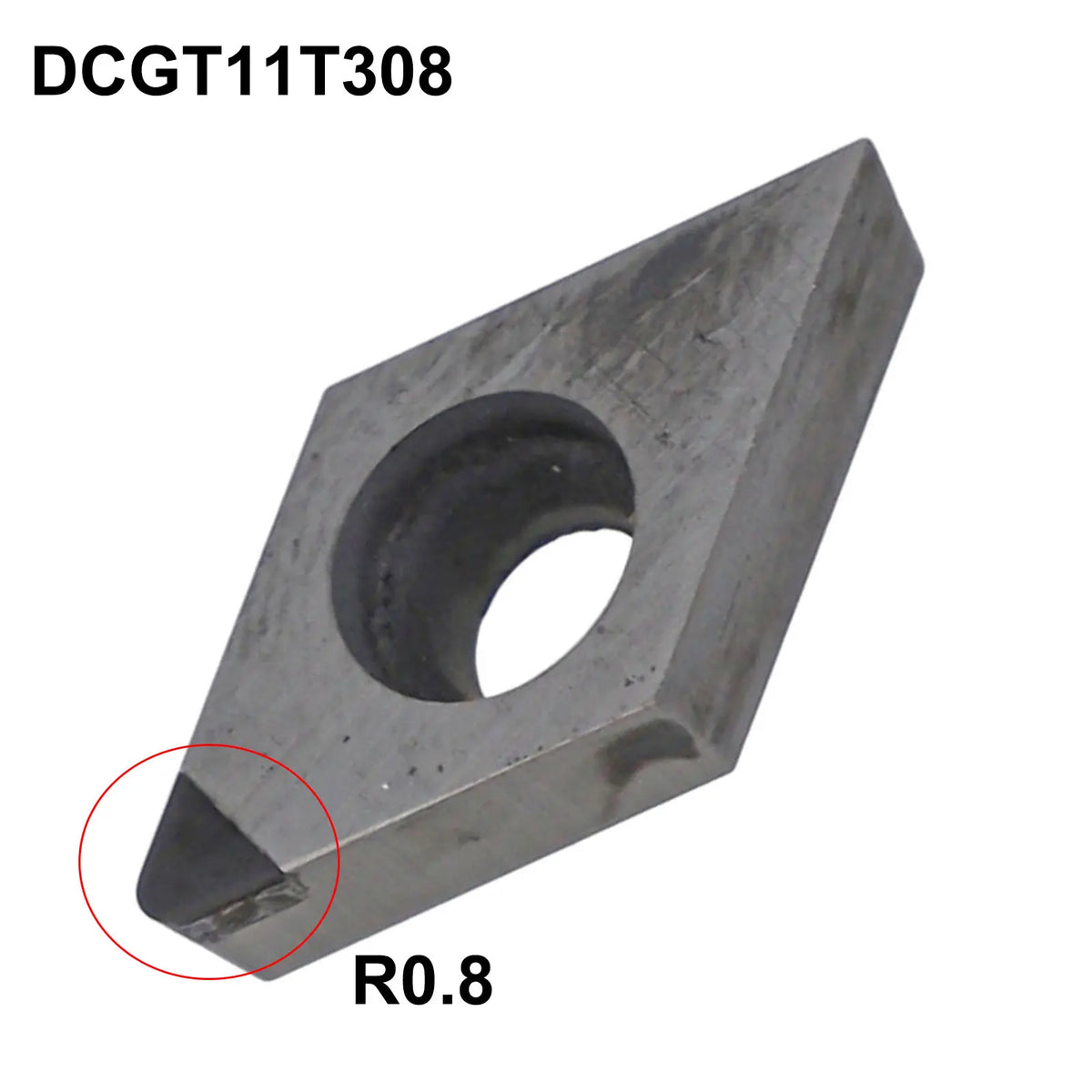 PCD Carbide Turning Inserts for Aluminum, Brass & Plastics Carbide Turning Inserts Axl DCGT11T308 China Mainland