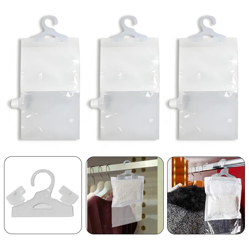 Reusable Hanging Moisture Absorber Bags – 1/5/10 Pack Moisture Absorber Bags Axl
