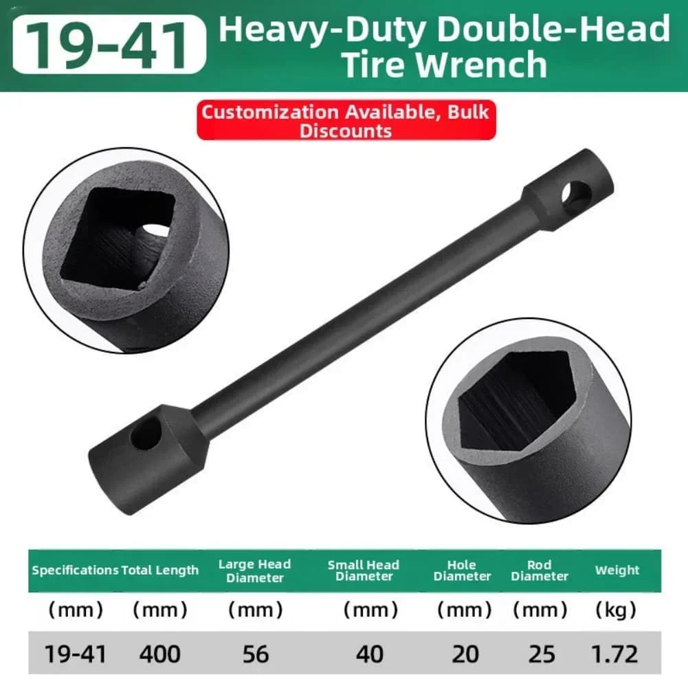 Double-Ended Tire Lug Nut Wrench – Heavy-Duty Hex Socket Tool Socket Wrench Axl 2153 China Mainland