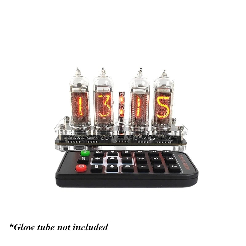 4-Digit IN-14 Nixie Tube Clock Base | Glow Tube Motherboard Nixie Tube Clock Base Axl