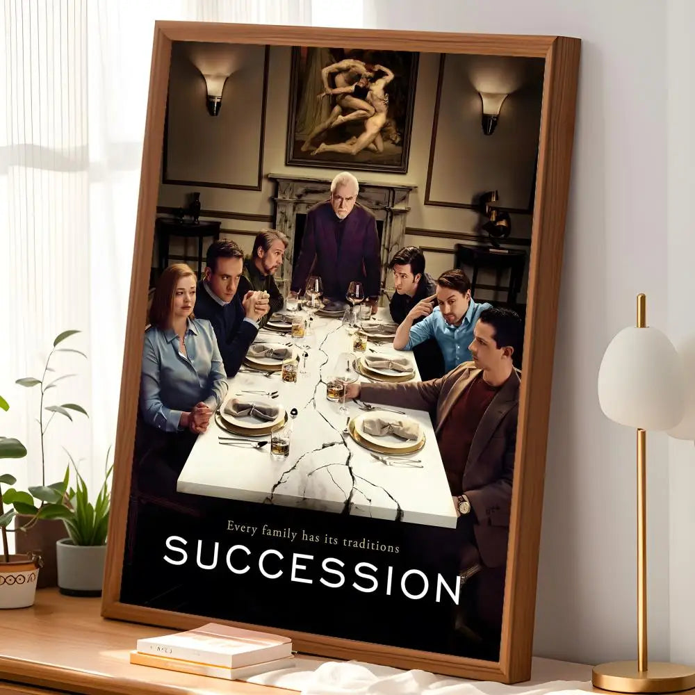 Succession TV Show Self-Stick Wall Art Poster – HD Waterproof Wall Art Poster Axl