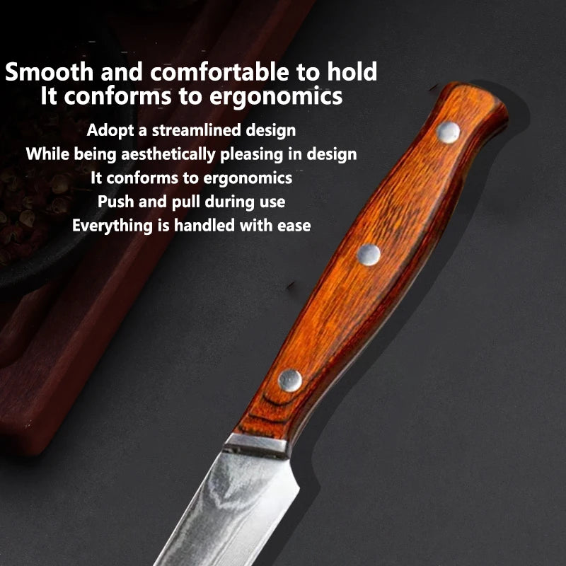 67-Layer Damascus VG10 Steel Kitchen Knife – Sharp 120mm Damascus Kitchen Knife Axl