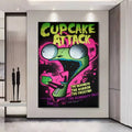 Invader Zim Poster – HD Self-Adhesive Waterproof Wall Art Décor
