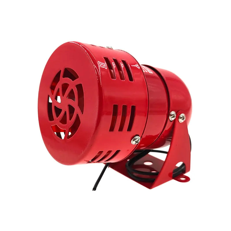 CNMAWAY MS-190 Mini Motor Siren 12V 24V 220V Car Alarm Horn Motor Alarm Siren Axl 110V