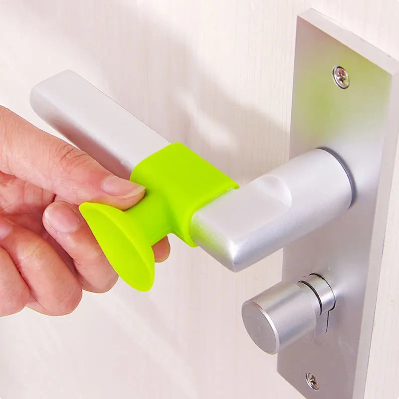 Silicone Door Handle Wall Protector – Suction Cup Anti-Collision Pad Door Wall Protector Axl