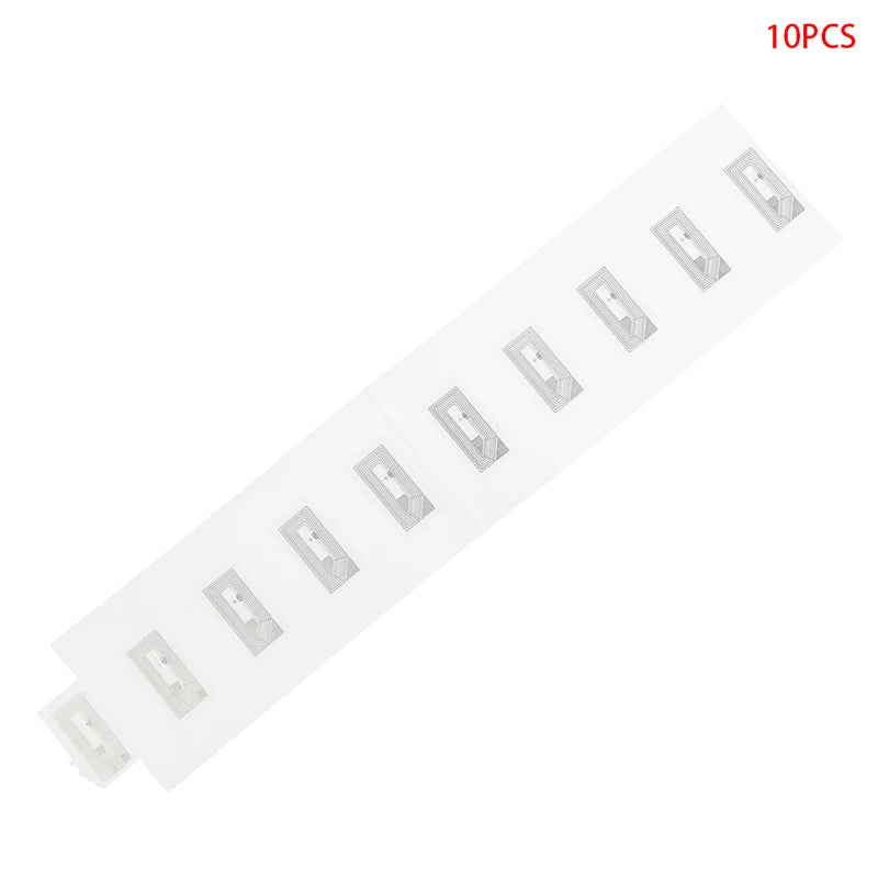 NFC NTAG213 Sticker Tags 13.56MHz RFID Wet Inlay 10/100 Pack NFC RFID Sticker Tags Axl 10PCS