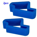 Plastic Window Wedge Stopper – Anti-Slam Track Clip 1-2 Pack Window Wedge Stopper Axl Blue 2pcs