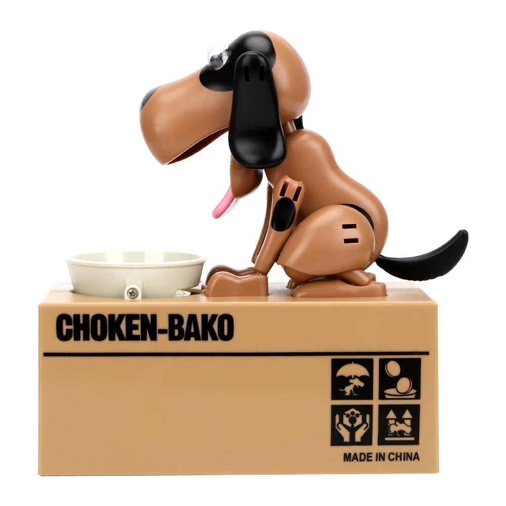 Robotic Dog Coin Bank – Animated Electronic Piggy Bank for Kids Electronic Piggy Bank Axl