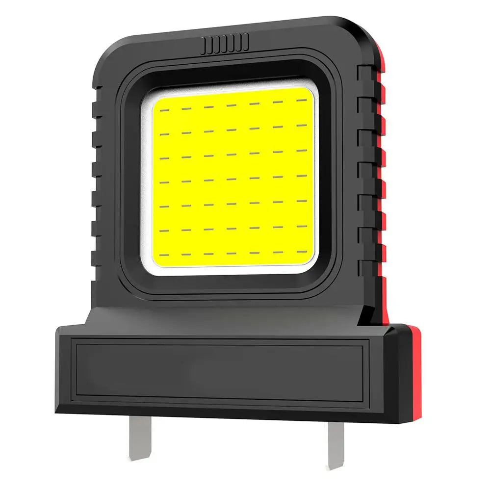 18V–21V LED Work Light for Makita Milwaukee DeWalt Bosch LED Work Light Axl Red