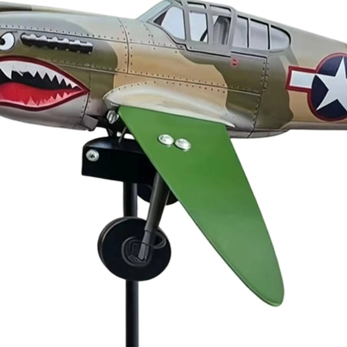 Metal Airplane Wind Spinner – Outdoor Garden Yard Decor Garden Wind Spinner Axl