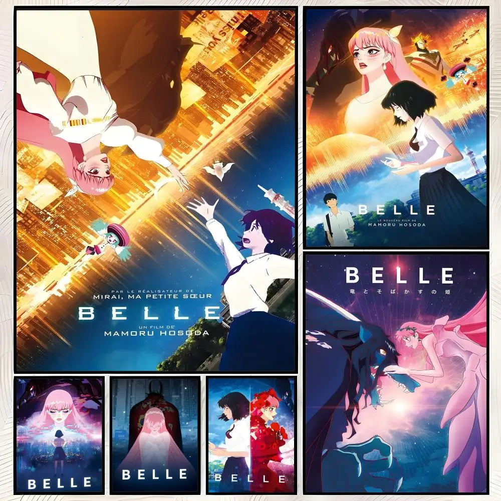 Movie Belle HD PVC Self-Stick Wall Art Poster – Waterproof Decor Wall Art Poster Axl