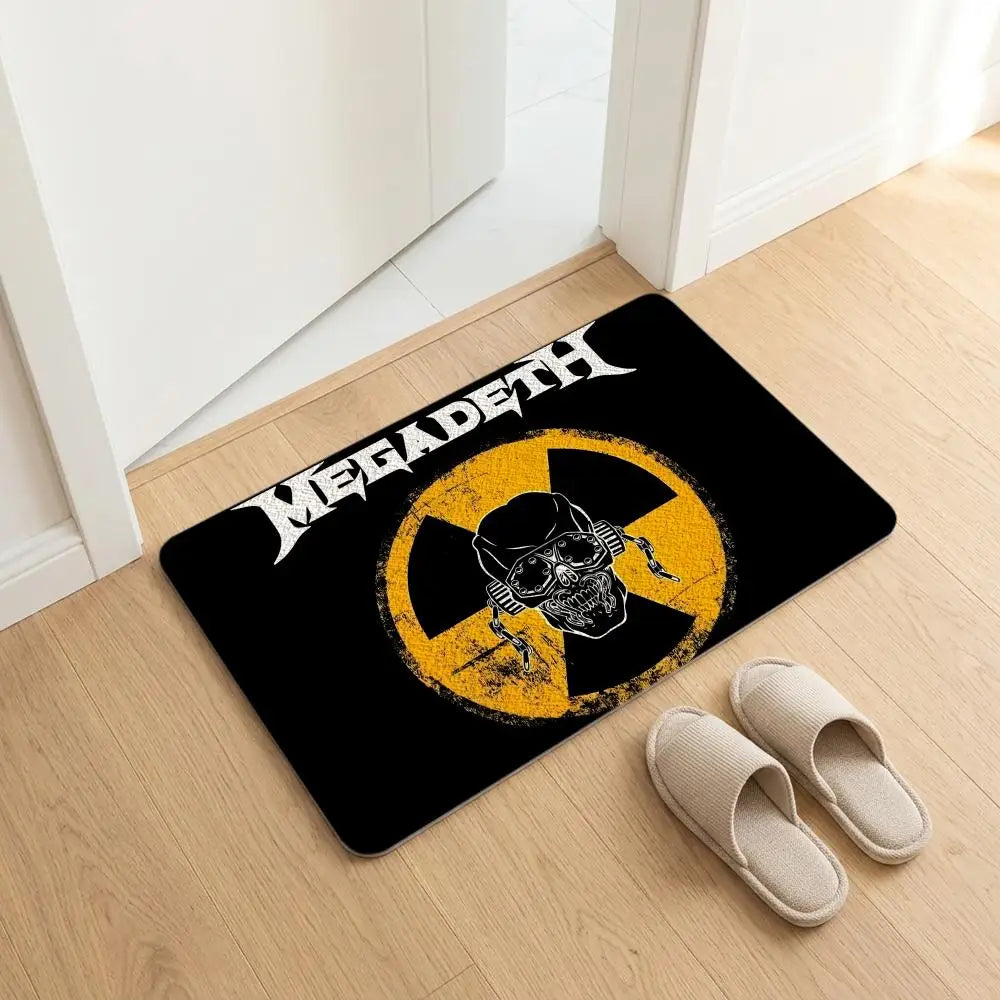 Megadeth Diatomite Bath Mat – Quick Dry Non-Slip Floor Mat Diatomite Bath Mat Axl White1 50x80cm