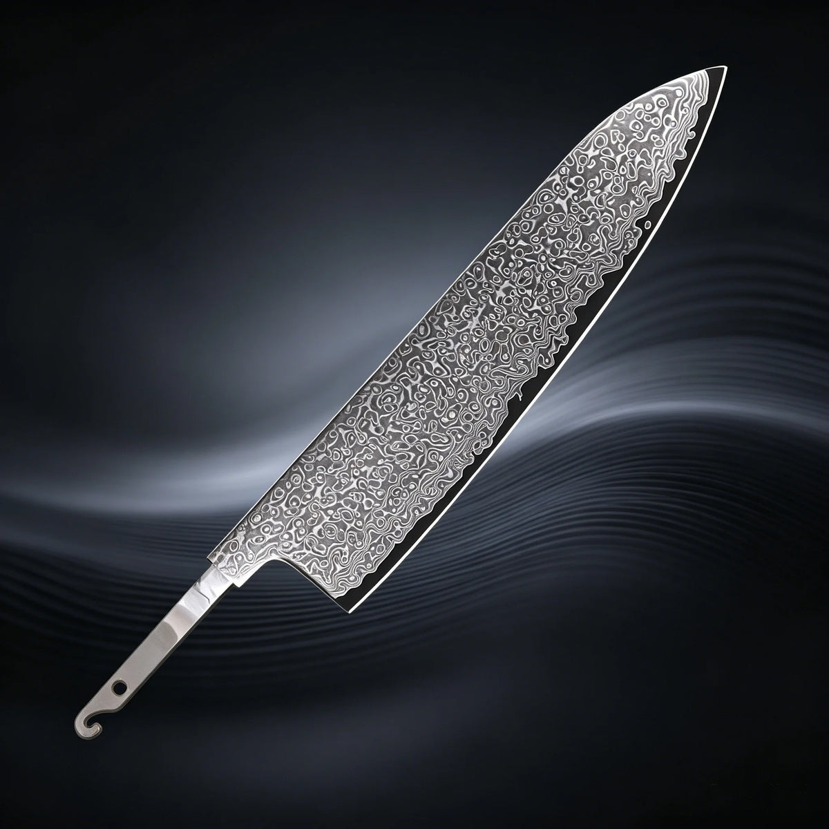 Hand Forged Damascus Steel Chef Knife Blade – 1 or 2 Pcs Damascus Knife Blade Axl Chef Knife Blade