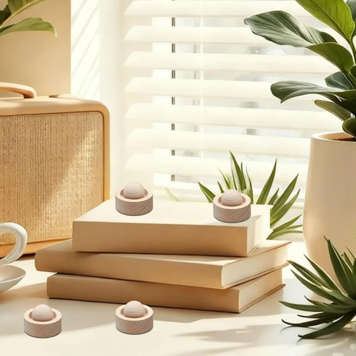 Wood Scent Diffuser – Non-Electric Tabletop Aromatherapy Aromatherapy Diffuser Axl