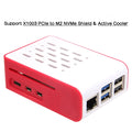 Raspberry Pi 5 ABS Case – Active Cooler & NVMe Shield Ready Raspberry Pi Case Axl Default Title