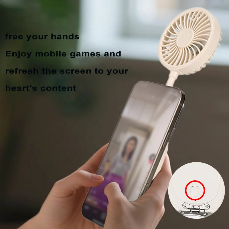 Magnetic Flexible Hose Mini Fan – Handheld & Desk Multi-Use Portable Mini Fan Axl