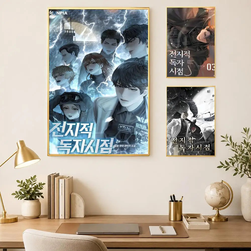 Omniscient Reader's Viewpoint Self-Stick HD Wall Art Poster Wall Art Poster Axl