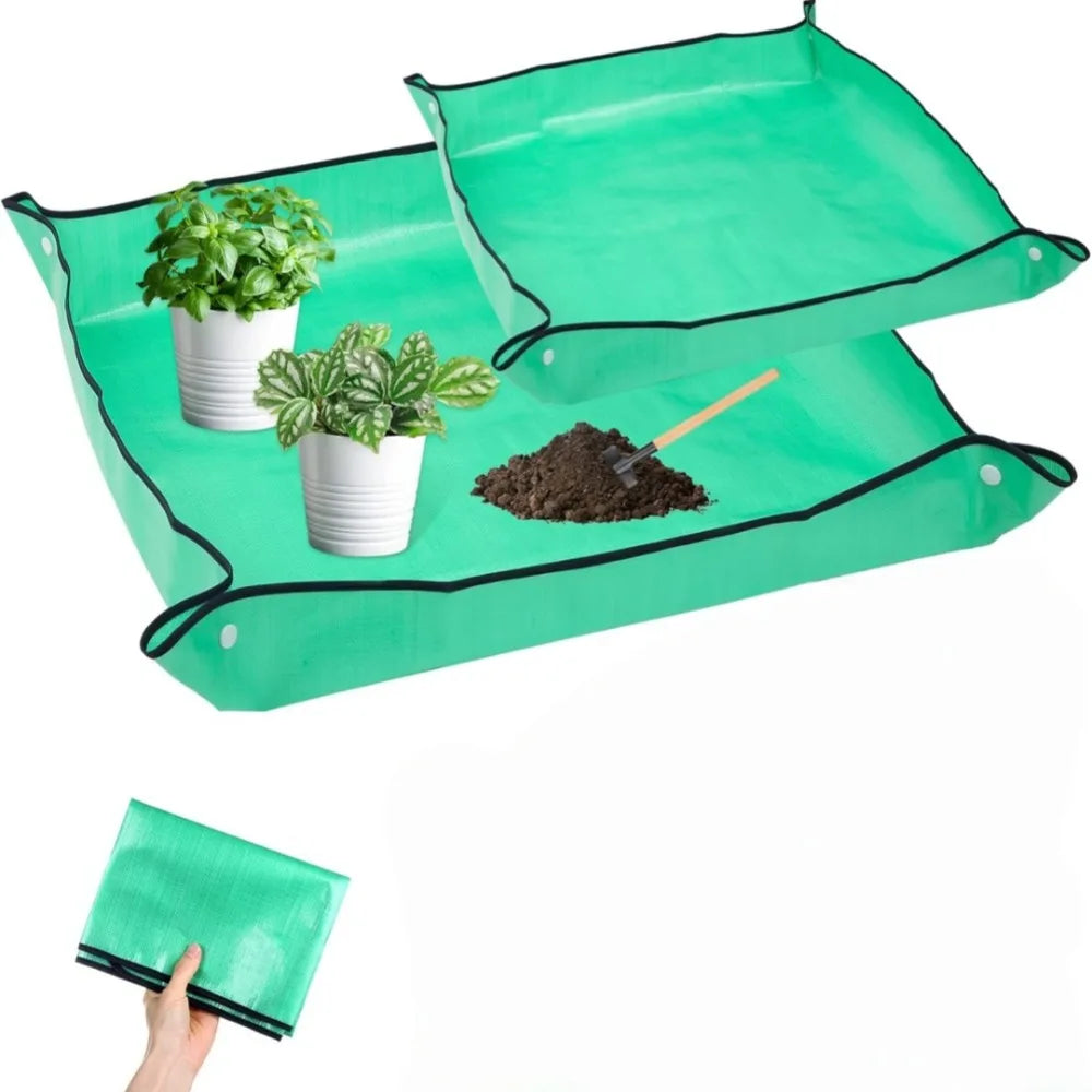Leak-Proof PE Gardening Mat – Foldable Potting & Planting Pad Garden Planting Mat Axl